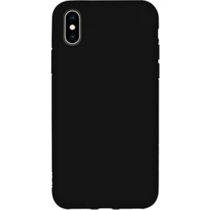 Iphone X/xs Uyumlu Içi Kadife Lansman Silikon Kılıf Kapak Siyah