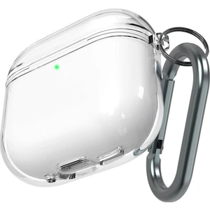 KVK Privacy KVK 4. Nesil Airpods Kulaklık Kılıfı Silikon Bluetooth Stereo Kulaklıklar İçin Şeffaf Kancalı