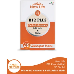 New Life B12 Plus Methylcobalamin 30 Tablet