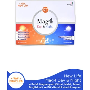 New Life Mag4 Day Night 30 + 30 Tablet