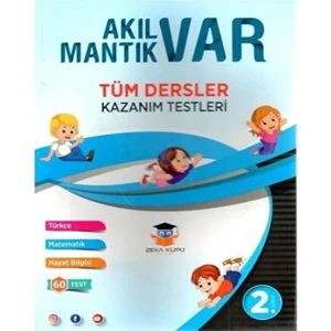 2. Sınıf Tüm Dersler Akıl Var Mantık Var Kazanım Testleri  Zeka Küpü Yayınları
