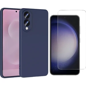Samsung Galaxy S25 Edge Kılıf Zore Mara Lansman Kapak + Cam Ekran Koruyucu