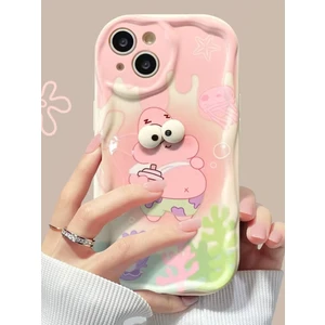 Iphone 11 Uyumlu Kılıf Patrick Desenli 3D Gözler Şık Darbelere Karşı Dayanıklı Yumuşak Silikon Kapak