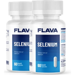 FLAVA SELENİUM - 60 Kapsül x 2 Adet