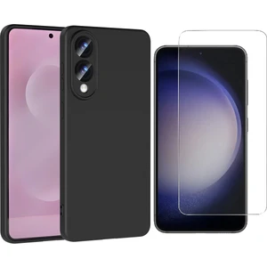 Samsung Galaxy S25 Edge Kılıf Zore Mara Lansman Kapak + Cam Ekran Koruyucu