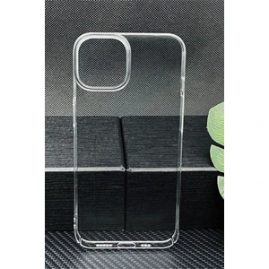 Iphone 13/14 Kılıf Sert Şeffaf Sararmaz Kılıf Premium Ultra Net Kamera Çıkıntılı Kılıf