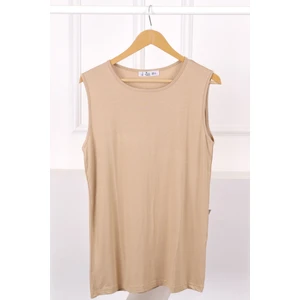 Bisküvi Sıfır Kol Içlik Tunik