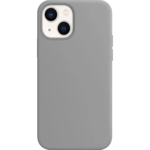 Apple Iphone 13-14 Lansman Kılıf Içi Kadifeli Kamera Yükseltili Silikon Kapak Gri