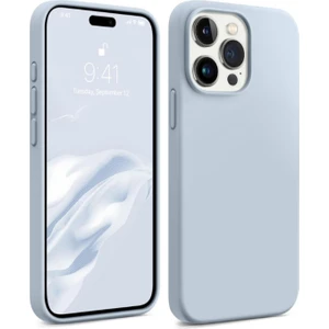 iPhone 15 Pro Max Kılıf Kadife Lansman Soft Yumuşak Liquid Silikon Kamera Korumalı Kapak Bebe