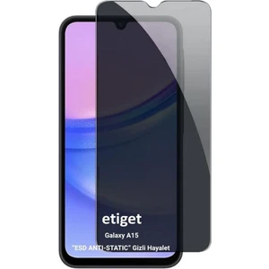 Samsung Galaxy A15 ”ESD ANTI-STATIC” Gizli Hayalet Cam Ekran Koruyucu