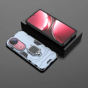 Vivo V50 Darbeye Dayanıklı Telefon Kılıfı ve Yüzük Tutucu (Yurt Dışından)