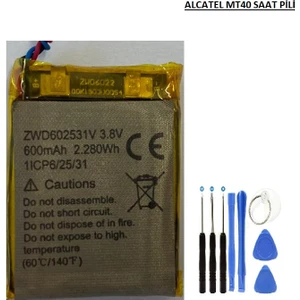 Senal Store Alcatel MT40X Akıllı Saat Pil Batarya ve Tamir Seti