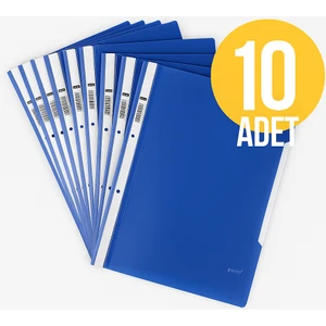 10 Adet Mavi Telli Dosya