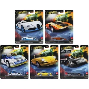 Hot Wheels Hammer Drop 5’li Set – Bugatti Veyron, Porsche 911, Mazda 787B, Lancia, Mg Metro