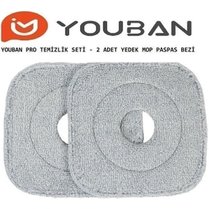 Pro Yedek Mop - Yüksek Emicilik, Tüm Zemin Türlerine Uygun, Kolay Değiştirilebilir, 2 Adet