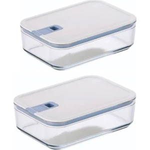 Perfect Seal 2 Li Cam Saklama Kabı 1600ML