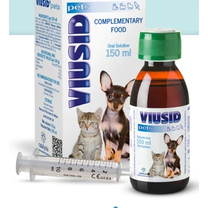 Viusid Kedi Köpek Bağışıkıık Sistemi Desteği Vitamin 150 ml