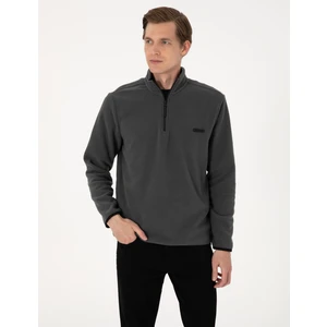 Pierre Cardin Erkek Antrasit Regular Fit Sweatshirt 50314056-VR006