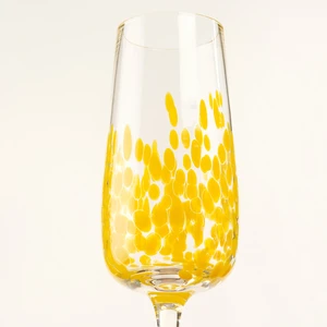 Henan Cam Kadeh 270 ml Sarı