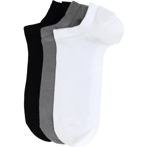 Pierre Cardin Erkek Erkek Bambu Karışımlı 3'lü Paket Beyaz Patik Basic Çorap 50308480-600