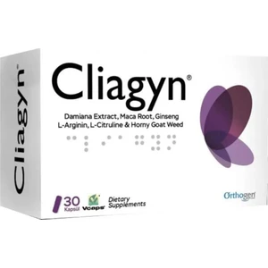 Orthogen İlaç Cliagyn Kadın Cinsel istek arttırıcı cinsel Haz Orgazm Arttırıcı Multivitamin Takviye 30 kapsül performans İle Yüksek Enerji