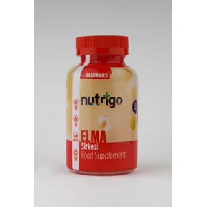 Gummy Elma Sirkesi Sakızlı Vitamin -60ADET- B12 Vitamini, Jelatinsiz, Glutensiz, Vejeteryan
