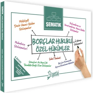 Yetki Yayınları Şematik Borçlar Hukuku Özel Hükümler 2025
