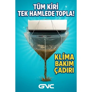 Klima Temizleme Çadırı  Brandası TEMİZLİK EKİPMANI