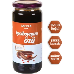 Ancora Life  Keçiboynuzu Özü Şeker İlavesiz Soğuk Sıkım 640 gr