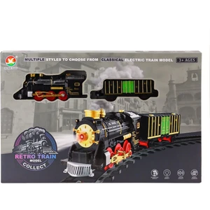 Bayilik XML 699-69A Sesli Işıklı Şarjlı Dumanlı Tren Seti