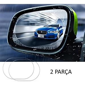Dış Ayna Yağmur Kaydırıcı Film Araba Yan Dikiz Aynası Filmi Buğu Önleyici 2 Adet Su Tutmaz Film