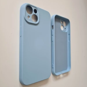 Pirok Store iPhone 13 Uyumlu Kamera Korumalı İçi Kadife Esnek Soft Silikon Kılıf