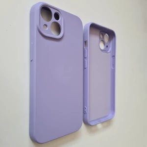 Pirok Store iPhone 13 İle Uyumlu Logosuz Kamera Korumalı İçi Kadife Esnek Soft Silikon Kılıf