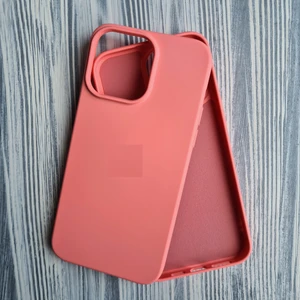 Pirok Store iPhone 14 Pro Max (6.7) Uyumlu Lansman Içi Kadife Silikon Kılıf