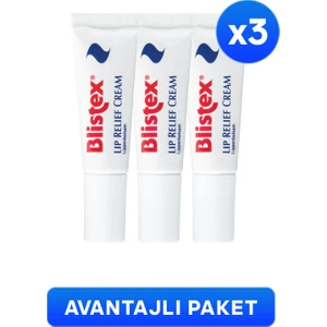 Çatlamış Dudaklara Acil Çözüm  - Lip Relief Cream SPF10 6ml