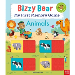 Bizzy Bear My First Memory Game Book - Animals