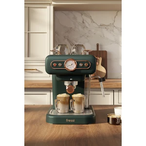 Em-01 Ristretto Süt Köpürtücülü 20BAR Basınçlı Espresso Latte Cappuccino Americano Makinesi 1,2lt