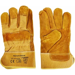 Glove Deri Eldiven RE345 EN388 Sarı (2çift)