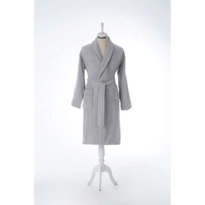 Colourist Şalyaka L Beden Unisex Bornoz - Gri