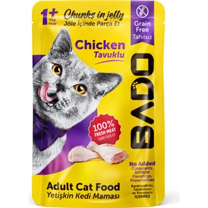 Yetişkin Yaş Kedi Maması Tavuk Etli 85GR