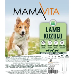 Kuzu Etli Köpek Kuru Maması 10 Kg( 2.5kg x 4 Adet)