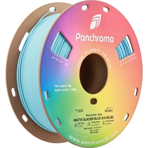 Panchroma Pla Dual Filament Mat Buzul (Buz - Mavi)
