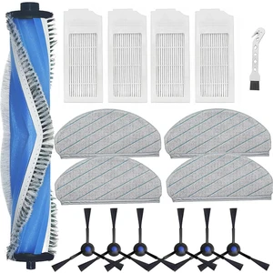 Ecovacs Deebot N20 Plus, N20, N20 Pro Plus Robot Süpürge Ana Yan Fırça Hepa Filtre Paspas Bezi Aksesuarları (Yurt Dışından)