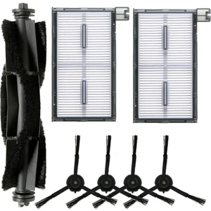 Eufy X8 Pro / X8 Pro Ses Robot Süpürge Ana Fırça Yan Fırçalar Filtreler Temizleme Parçaları Için 7 Adet Yedek Kit (Yurt Dışından)