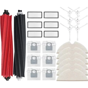 Roborock Q8 Max / Q8 Max Plus/q5 Pro Plus Silindir Yan Fırça Filtre Paspas Toz Torbası Robot Süpürge Aksesuarları Yedek Parça (Yurt Dışından)