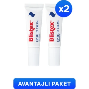 Çatlak Dudaklara- Lip Relief Cream SPF10 6ml x2