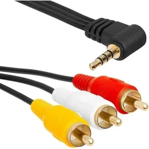 3rca 1jack Av Kablo 3 Boğumlu Hd Uydu Için 1.5mt Etc  R20