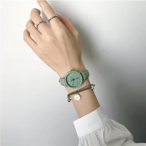 Toz Vintage Kadın Süet Kol Saati