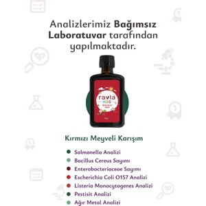 Kırmızı Meyveli Karışım 330g Doğal Meyve Özleriyle Hazırlanmış Sağlıklı İçecek