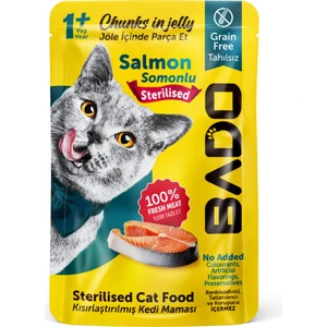 Kısırlaştırılmış Yaş Kedi Maması Parça Etli 85GR
